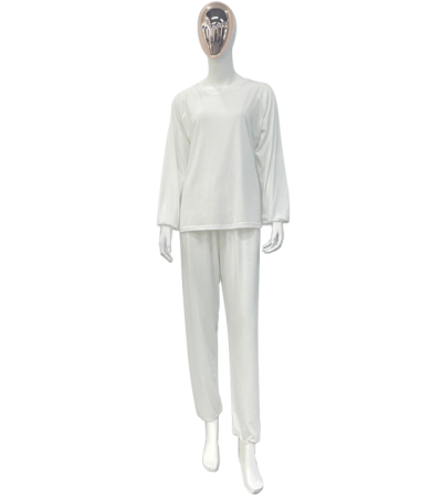 女款家居服长袖套装R0142 - 仿棉-180g/S
