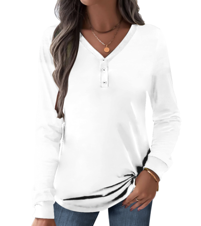 女仿棉长袖T恤LTW200234 - 仿棉-180g/S