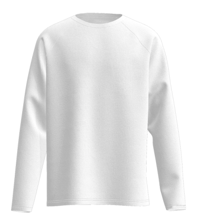 男士插肩袖上衣A0077 - 牛奶丝-170g/S