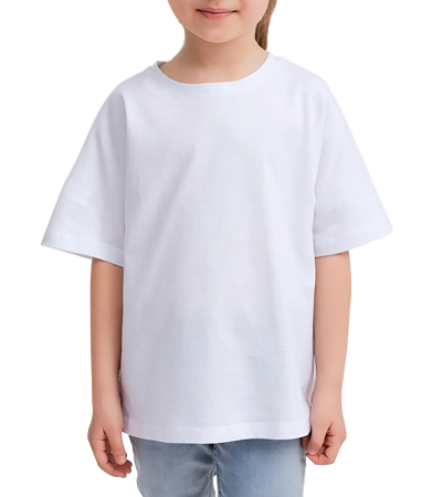 儿童默认版T恤-R0118 - 牛奶丝-170g/110