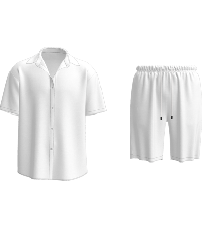 男士沙滩套装-A0245AB-A - 四面弹-120g/XS