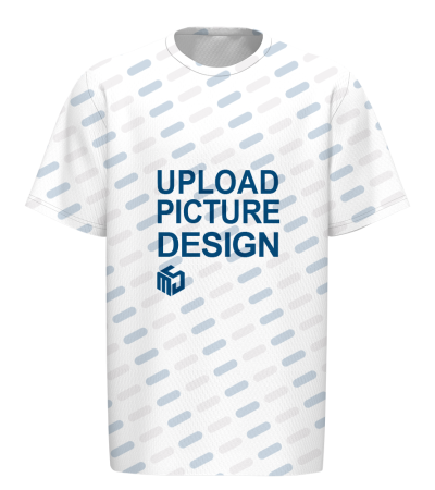 男士圆领短袖T恤-DLZ014 - 鸟眼布-150g/S