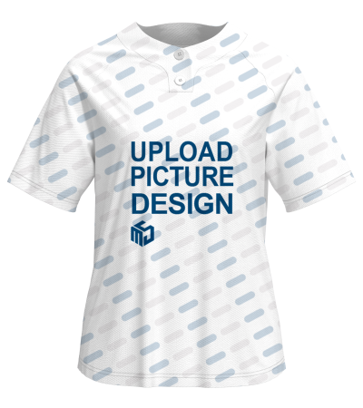 2粒装饰扣女士棒球服-YBD003 - 珠花布-180g/2XS