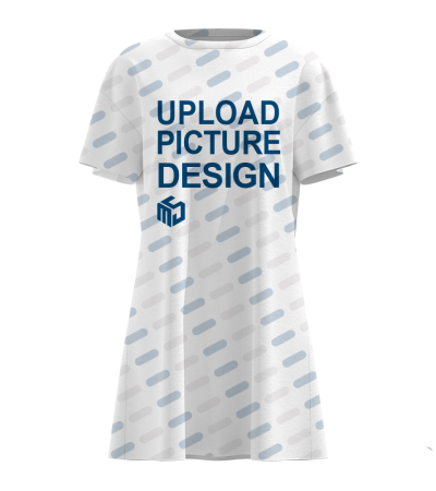 仿棉短袖连衣裙SQ001 - 仿棉-180g/S