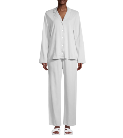 A0141加口袋针织睡衣套装 - 仿棉-200g/S