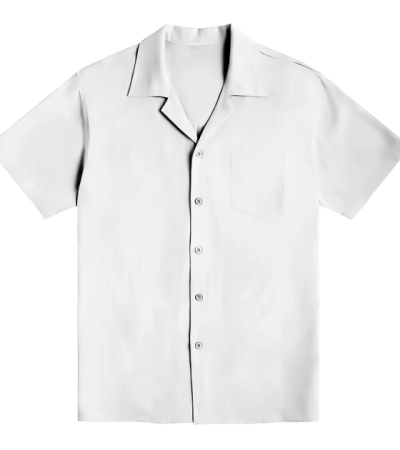 夏威夷领口袋短袖衬衫KXKY002 - 四面弹-120g/S