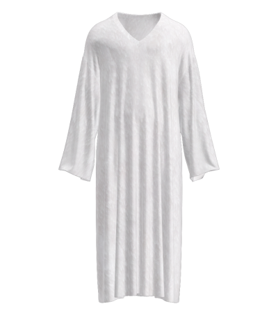 男士长袖V领上衣A0152 - 双面法兰绒-280g/S