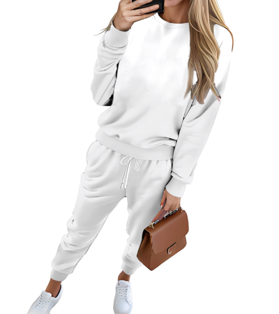 女长裤套装LTW20653 - 涤毛圈-280g/S