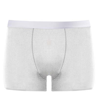 松紧不印花内裤（SJNK02） - 牛奶丝-200g/XS