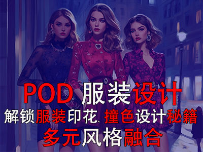 POD服装设计：解锁服装印花、撞色设计秘籍与多元风格融合