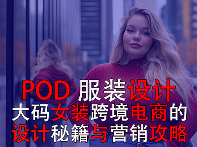 POD服装设计：大码女装跨境电商的设计秘籍与营销攻略