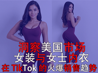 洞察美国市场:女装与女士内衣在TikTok的火爆销售趋势 洞察美国市场:女装与女士内衣在TikTok的火爆销售趋势