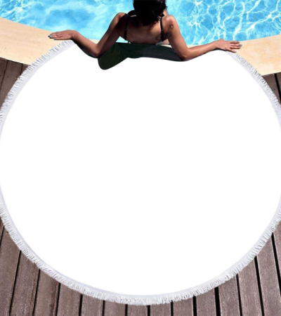 STT   沙滩毯150X150cm  （R0019） - 毛巾布-200g/150x150CM