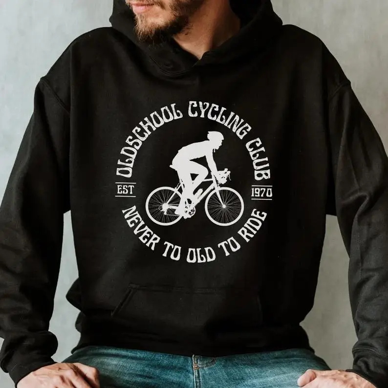 连帽卫衣骑行元素