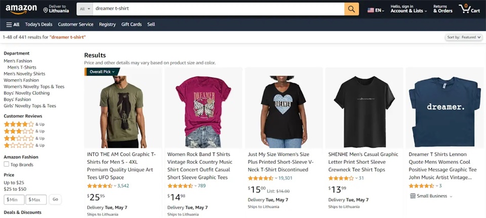 跨境选品，pod设计点子之字体设计