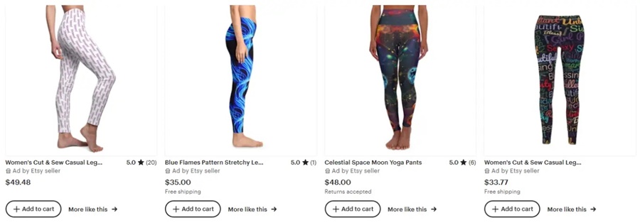 跨境电商款式推荐女装运动休闲风格的紧身裤