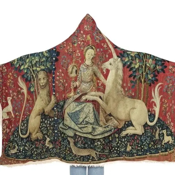 定制斗篷之油画艺术设计