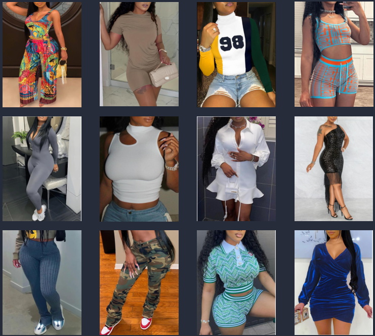 Temu2025女装上新重点欧美市场-黑人时尚