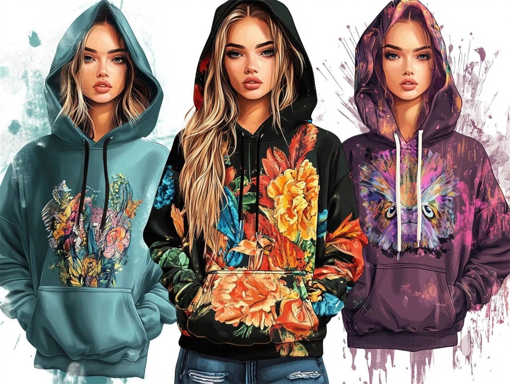 POD印花素材风格：欧美风朋克、抽象艺术印花图案全解析